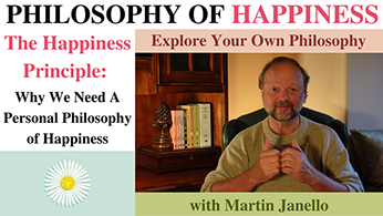 YouTube Thumbnail for the video "The Happiness Principle: Why We Need A Personal Philosophy Of Happiness."