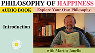 YouTube Thumbnail for the audio "Philosophy of Happiness: Introduction".